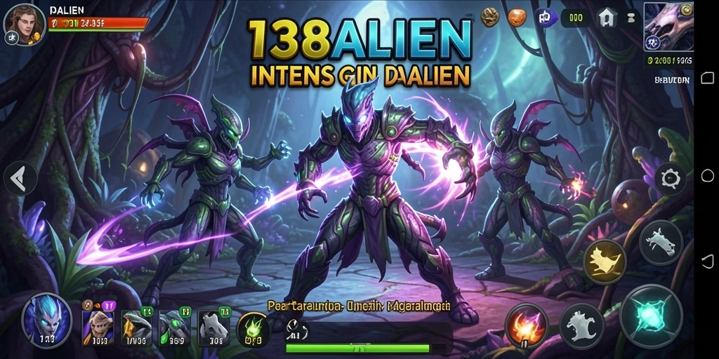 Screenshot gameplay 138ALIEN yang menunjukkan aksi tembakan seru.