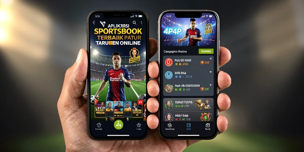 Tampilan gameplay Sportsbook yang menarik dalam aplikasi 4P4P.