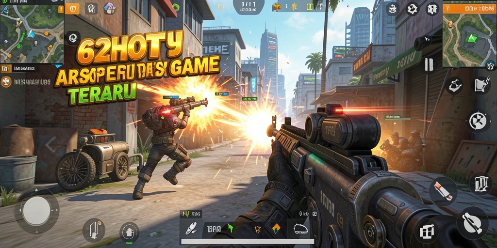 Tampilan menarik dari gameplay seru di 62HOT.