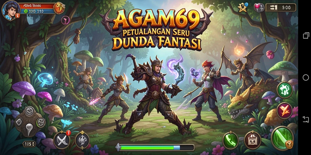 Gameplay AGAM69 yang seru dan penuh tantangan di dunia fantasi.