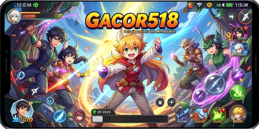 Tampilan menarik dari gameplay GACOR518 yang mendebarkan.