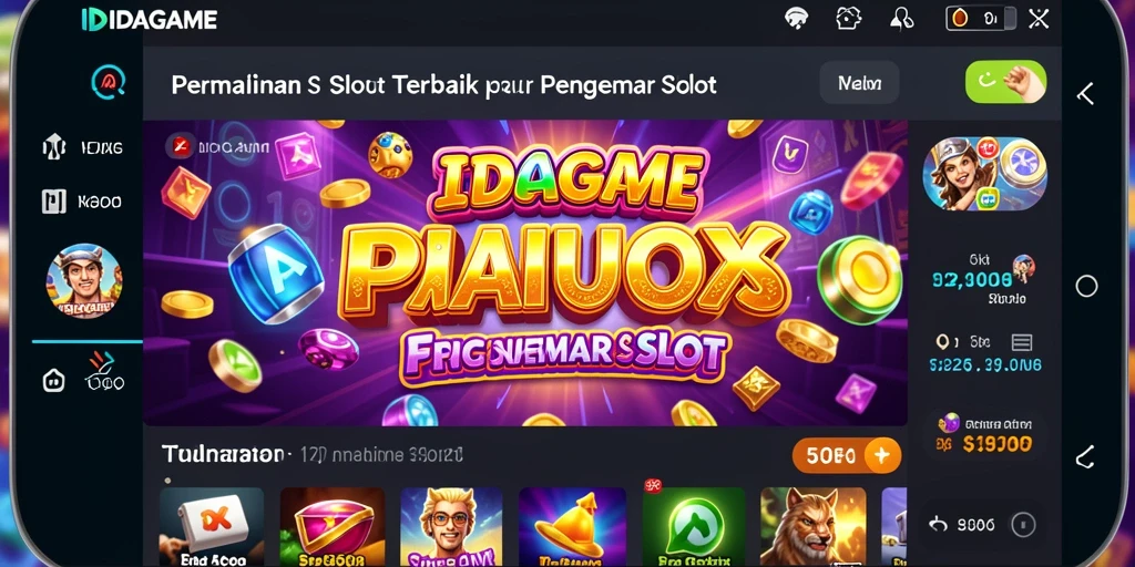 Screenshot gameplay IDAGAME menampilkan tema slot yang menarik dan grafis yang memukau.