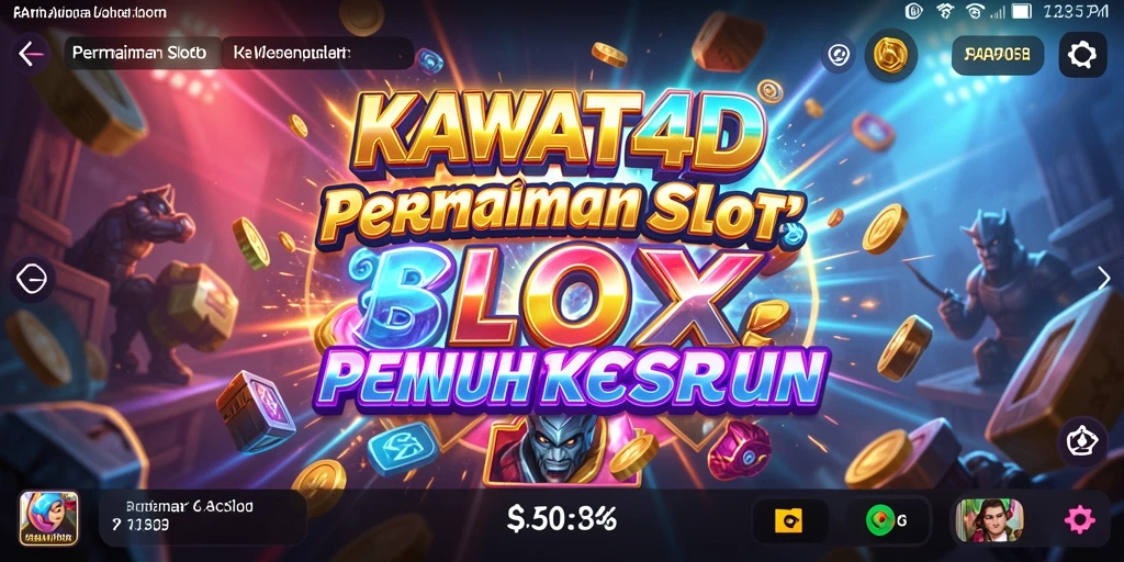 Tampilan gameplay KAWAT4D yang memukau dan seru.