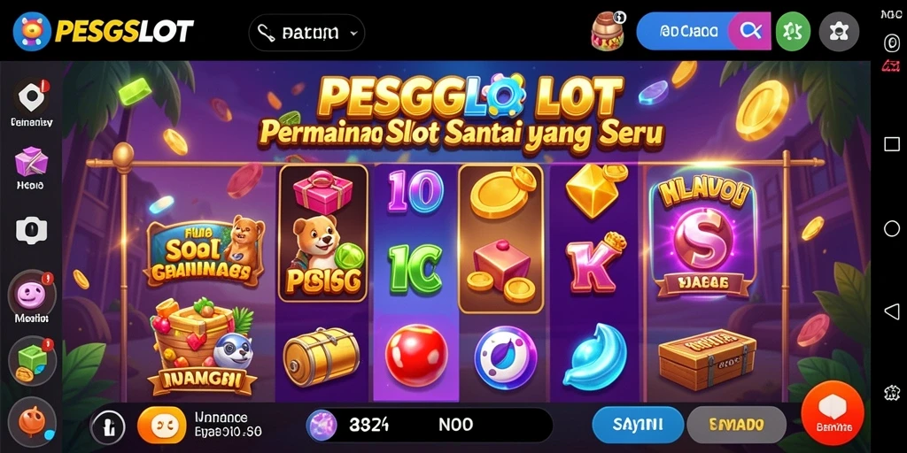 Tampilan gameplay <strong>PESGSLOT</strong> yang menarik dan menghibur.