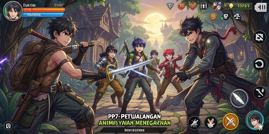 Tampilan gameplay PP7 yang mengesankan dan penuh aksi.