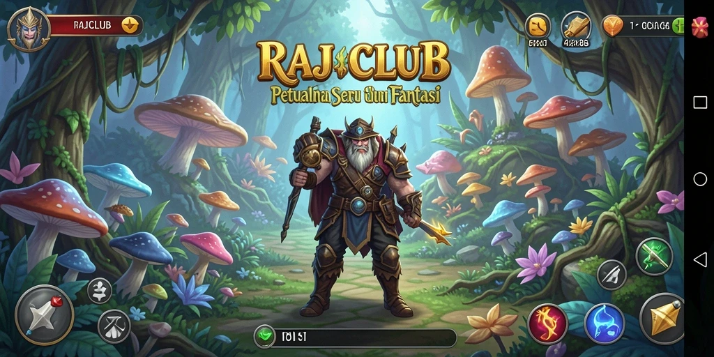 Gameplay seru RAJACLUB yang menantang dan penuh petualangan.