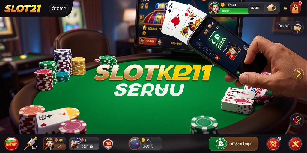 Tampilan gameplay seru dan menantang dalam SLOT21.